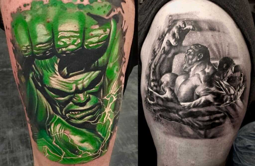 Hulk Tattoo
