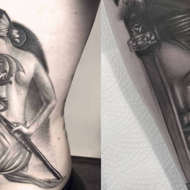geisha tattoo
