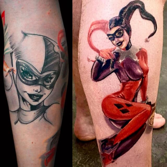 Harley Quinn Tattoos in Stuttgart: Ein Zeichen für Rebellion, Einzigartigkeit und Popkultur