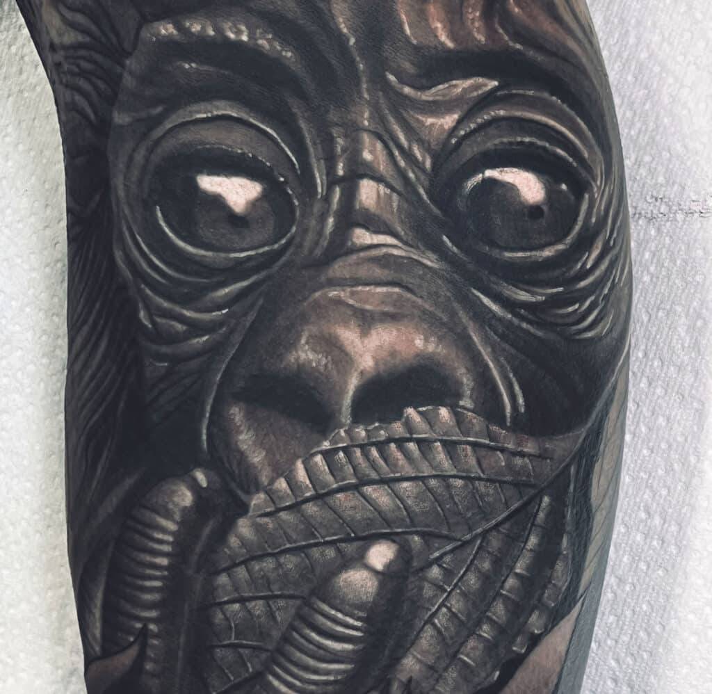 Affen Tattoo Stuttgart