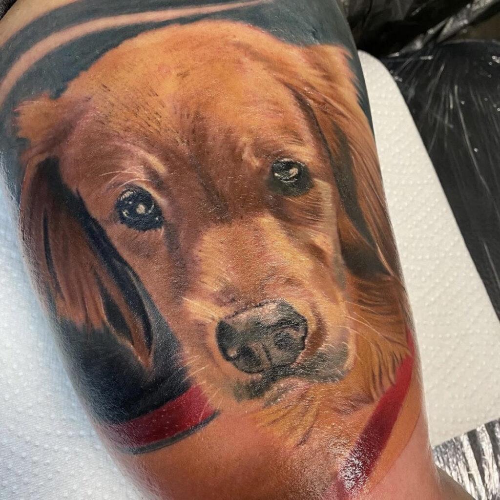 Hundetattoo